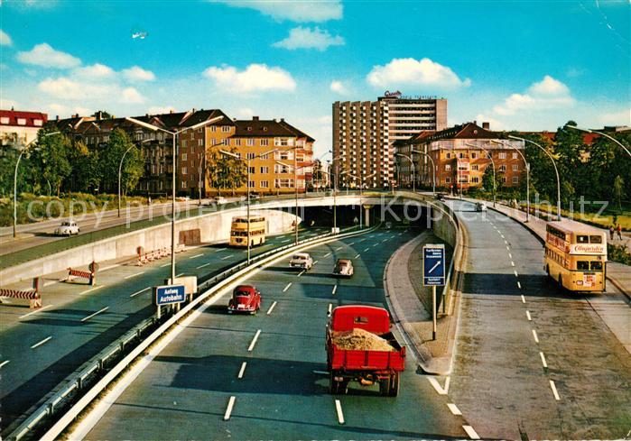 Halensee Grunewald CHARLOTTENBURG-WILMERSDORF BERLIN Stadtautobahn Doppeldeckerb