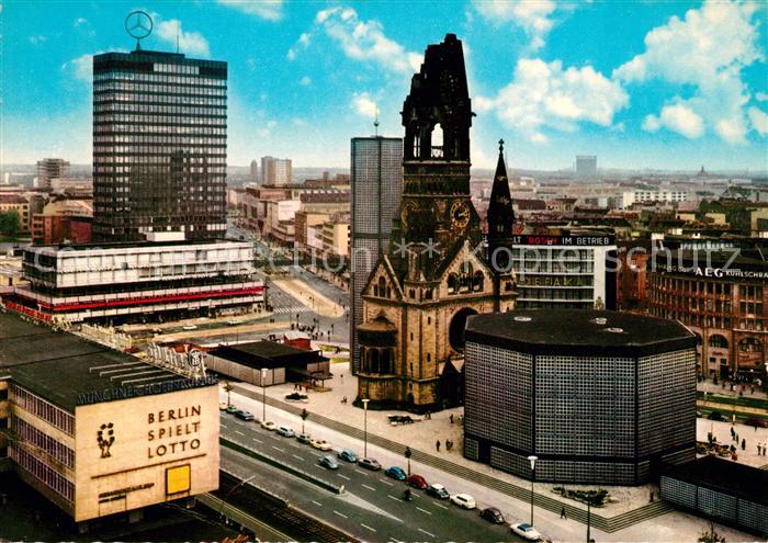 BERLIN  CITY Europacenter Kaiser Wilhelm Gedaechtniskirche