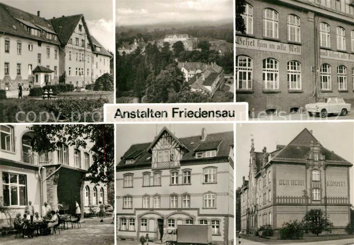 Friedensau Anstalten Altersheim Schule Erholungsheim Verwaltungsgebaeude