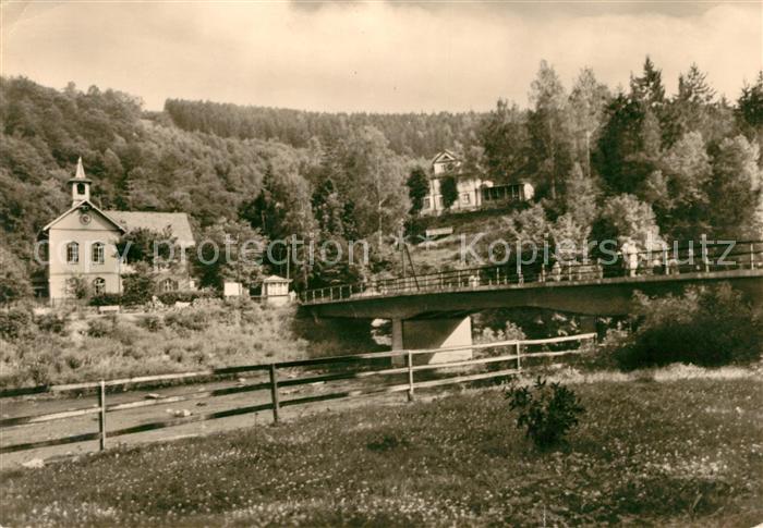 Treseburg Harz An der Bodebruecke