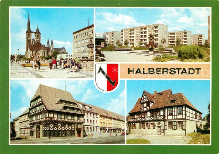 Halberstadt Fischmarkt Hermann Matern Ring Hotel St Florian Gleimhaus