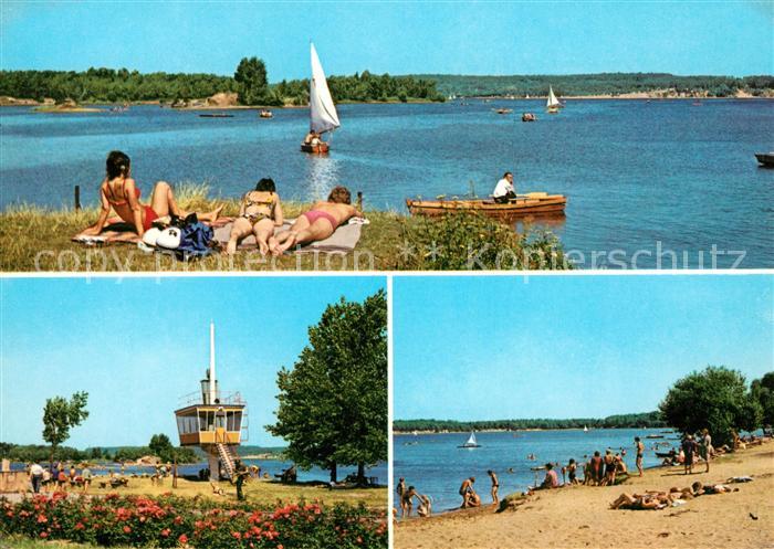 Hoyerswerda Badestrand Knappensee Wachturm