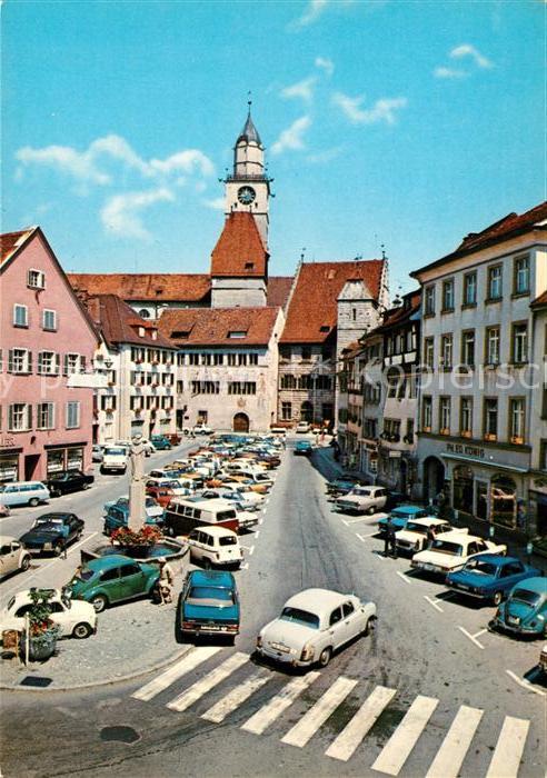 ueberlingen Bodensee Hofstatt Rathaus Muenster Altstadt