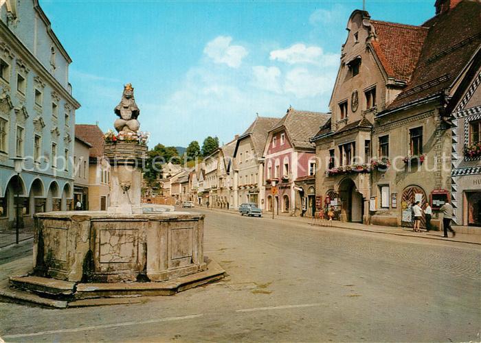 Weyer Enns Marktbrunnen aus der Zeit um 1600 Altstadt