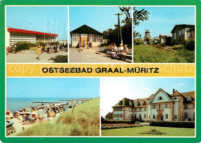 Graal-Mueritz Ostseebad Broilergaststaette Cafe Seeblick Ferienobjekt Strandperl