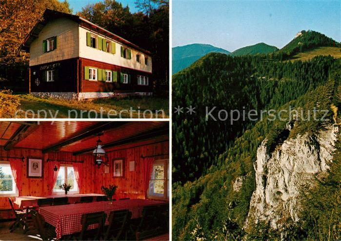 St Aegyd Neuwalde Zdarskyhuette Paulmauer Felsen Gebirgspanorama