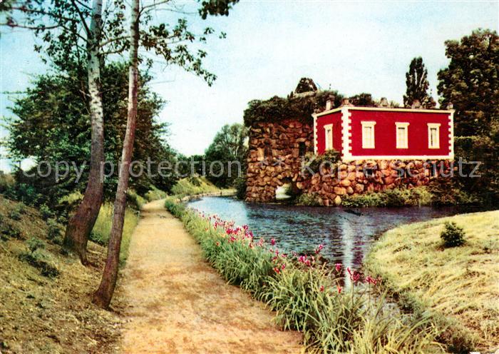 Woerlitz Landschaftspark Stein Villa Hamilton