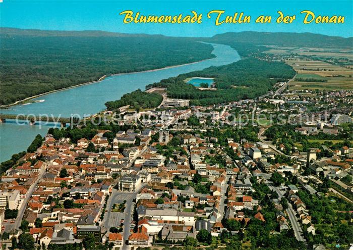 Tulln Donau Fliegeraufnahme