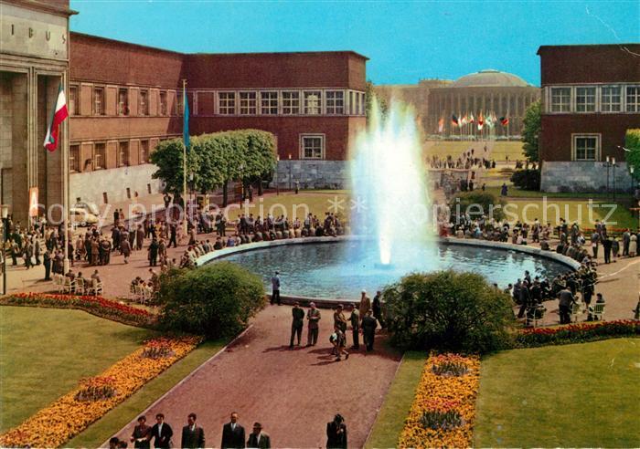 Duesseldorf Messeeingang Rheinhalle