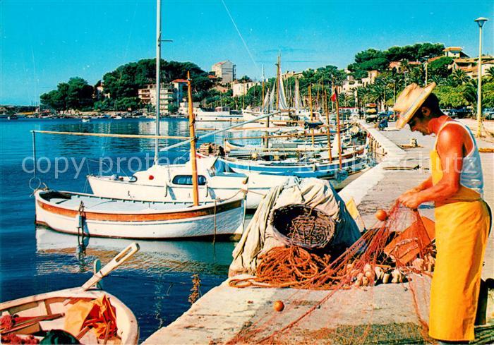 Bandol Hafen Fischer
