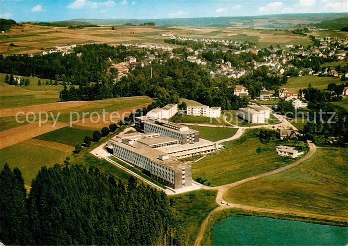 Steben Bad Sanatorium Franken Fliegeraufnahme