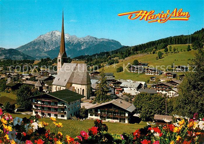 Maria Alm Steinernen Meer Panorama Kirche