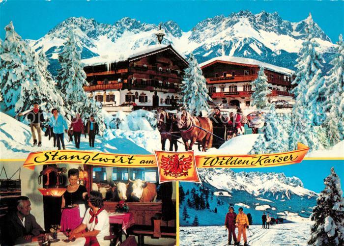 Going Wilden Kaiser Tirol Stanglwirt Winterpanorama