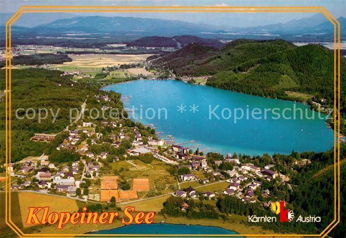 Klopeinersee Fliegeraufnahme