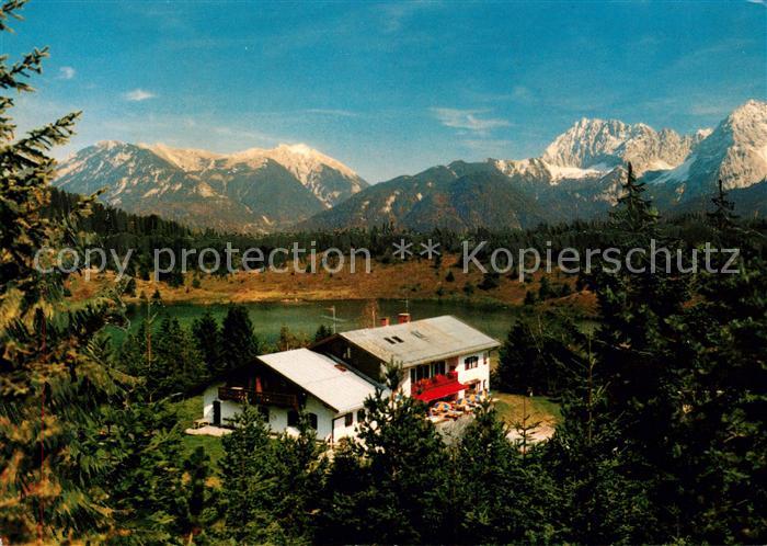 Mittenwald Bayern Berggasthof Wildenseehuette