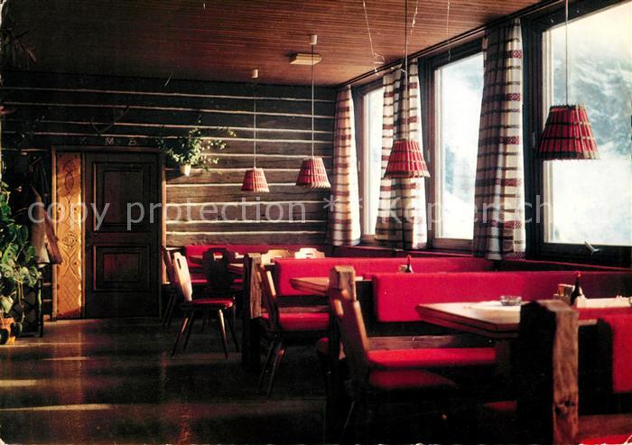 Reisseck Kaernten Bergheim Gaststaettenraum