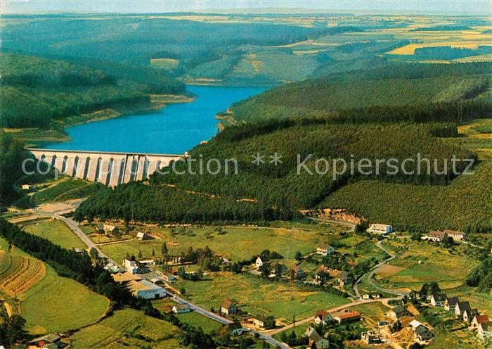 Hellenthal Eifel Fliegeraufnahme Wildgehege Olefsee