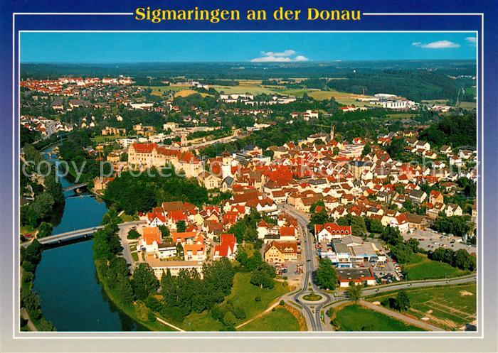 Sigmaringen Fliegeraufnahme