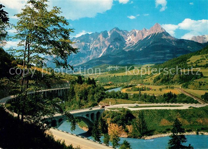 Ennstal Salzachtal Bundesstrasse Reitsam Bischofswiesen Werfen
