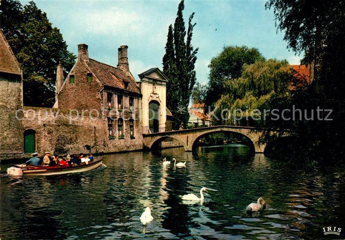 BRUGGE Bruges Belgie Ingangspoort van Begijnhof