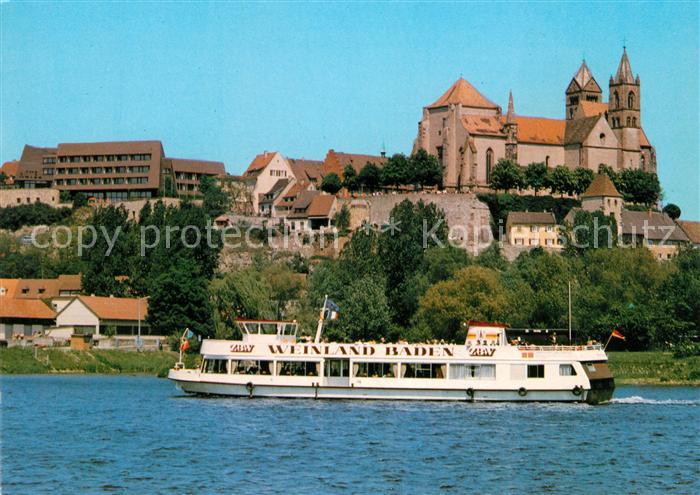 Breisach Rhein Motorschiff Weinland Baden