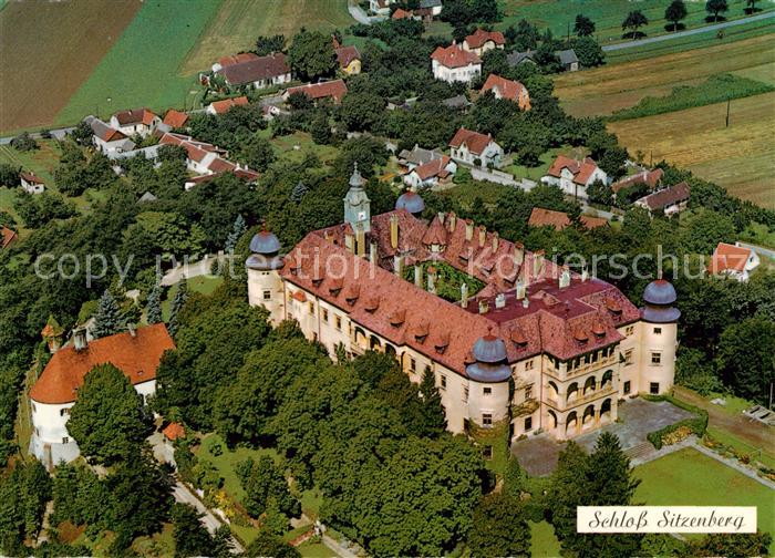 Sitzenberg-Reidling Schloss Fliegeraufnahme