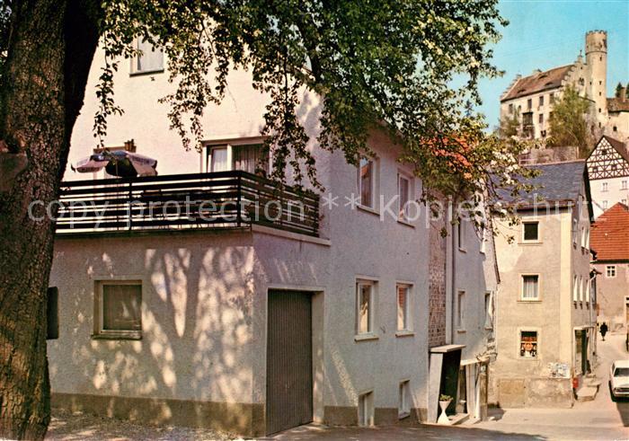 Goessweinstein Fremdenheim Zweck