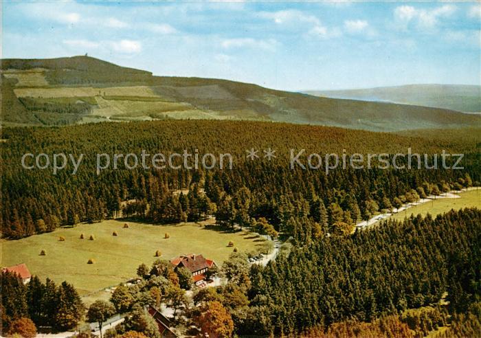 Braunlage Gasthaus Koenigskrug Fliegeraufnahme
