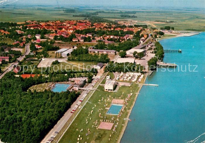 Toenning Nordseebad Fliegeraufnahme