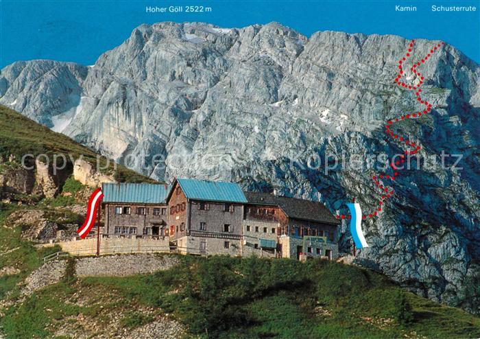 Purtschellerhaus Hoher Goell Hohem Goell