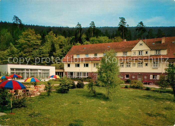 Monbach-Neuhausen Enzkreis Ferien- und Tagungsstaette Monbachtal Kurhaus