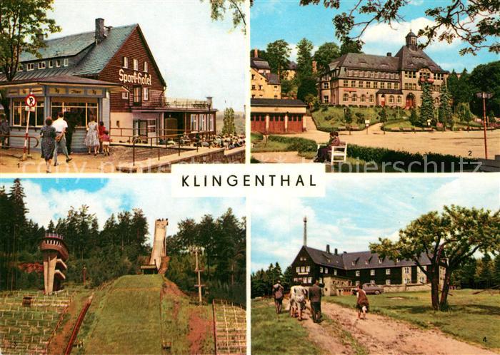 Klingenthal Vogtland Sport-Hotel Rathaus Jugendherberge Klement Gottwald