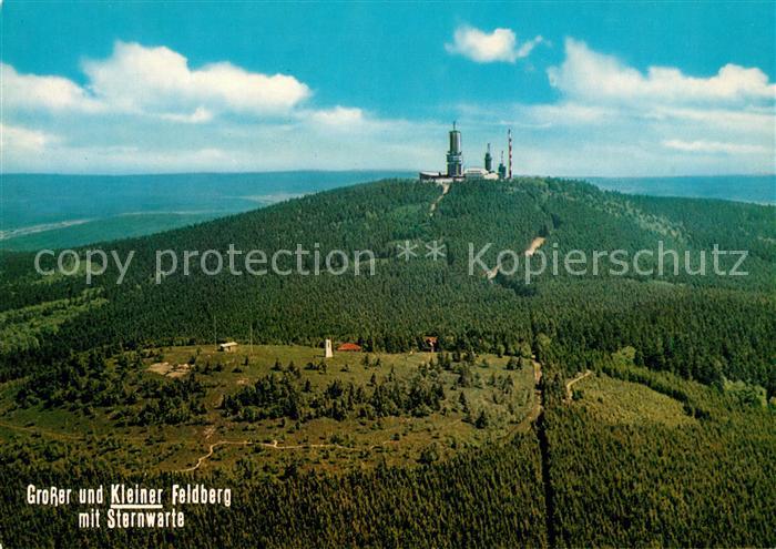 Grosser Feldberg Taunus Kleiner Feldberg Sternwarte Observatorium Fliegeraufnahm