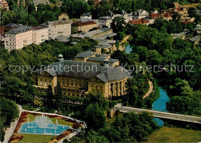 Bad Kissingen Regentenbau Rosengarten Fliegeraufnahme