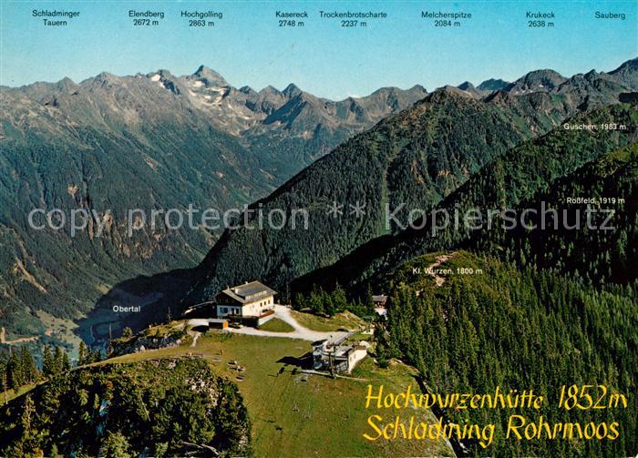Schladming Obersteiermark Hochwurzenhuette Fliegeraufnahme