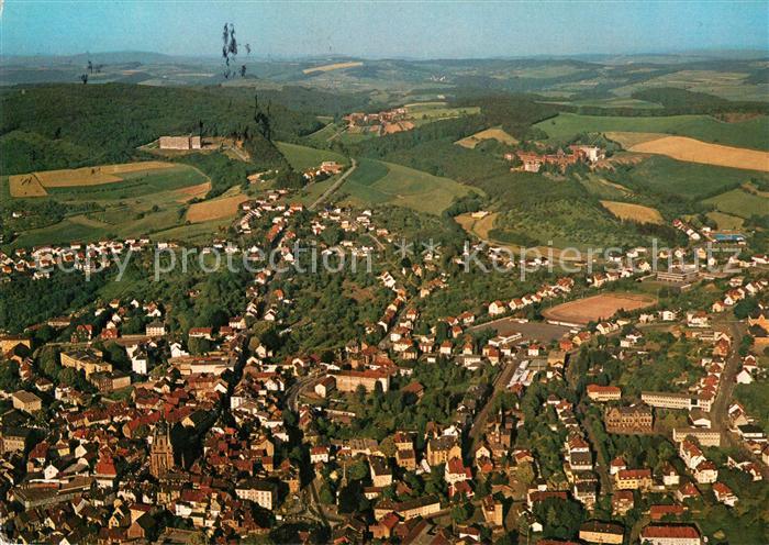 St Wendel Fliegeraufnahme Bosenberg-Kurklinik Missionshaus