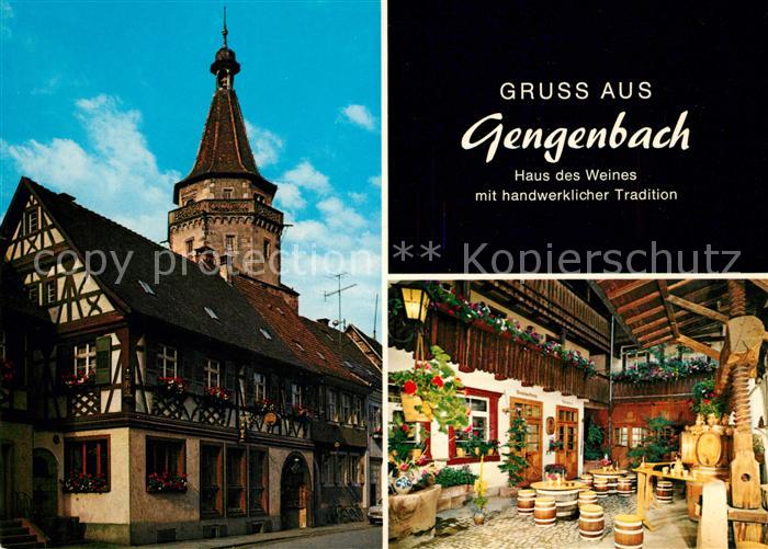 Gengenbach Weinstube A. Frei Zunftbrennerei