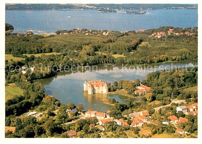 Gluecksburg Ostseebad Schloss Gluecksburg Fliegeraufnahme