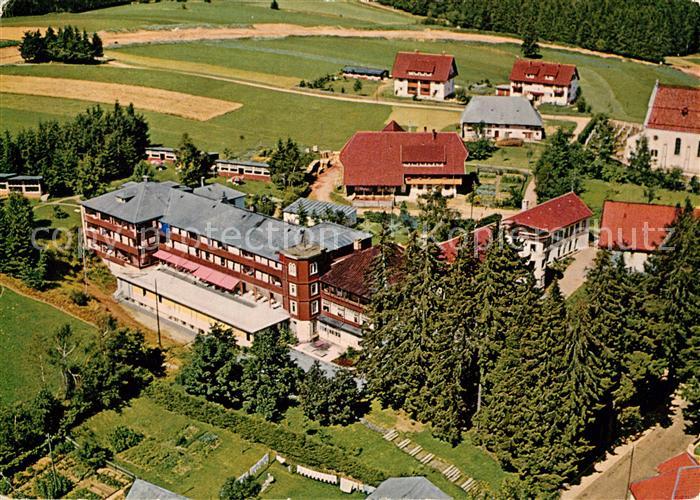 Hoechenschwand Schwarzwald BW Augensanatorium Sonnenhof Fliegeraufnahme