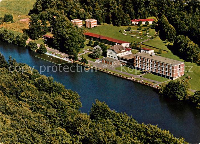 Hirzenhain Wetteraukreis Sanatorium Hillersbach Fliegeraufnahme