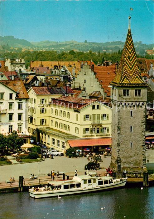 Lindau Bodensee Hotel Helvetia Motorschiff