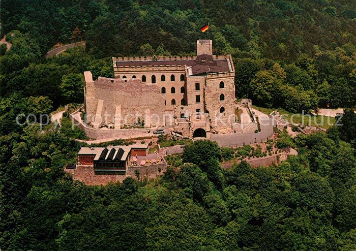 Neustadt Weinstrasse Hambacher Schloss Fliegeraufnahme