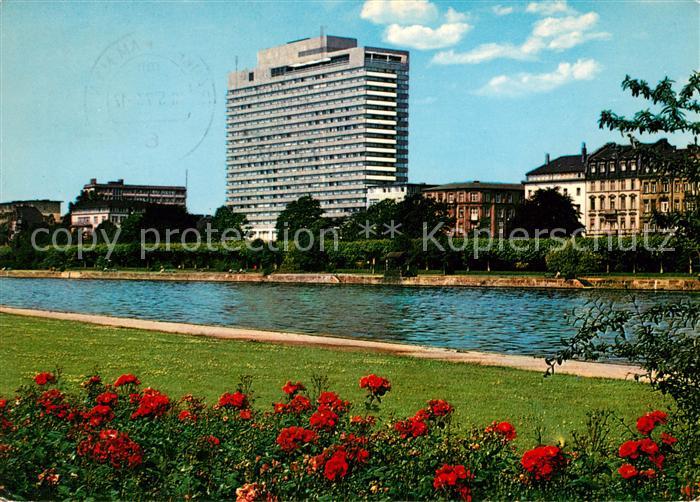Frankfurt Main Mainufer Hotel Interkontinental