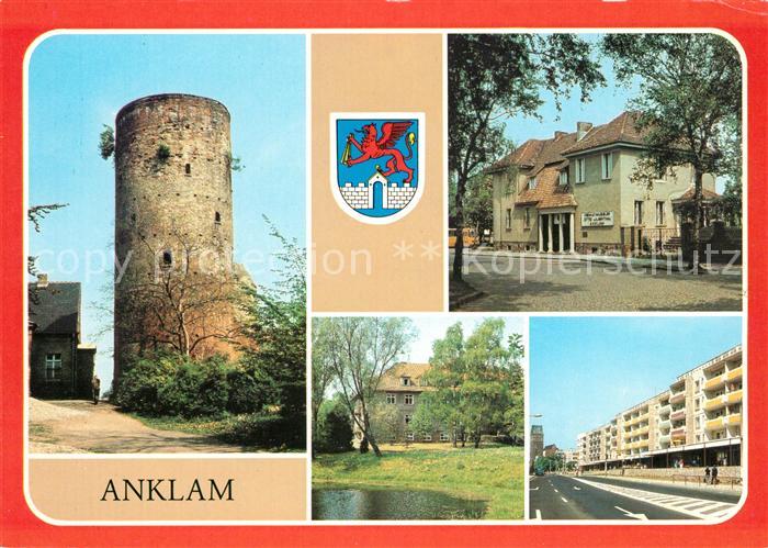 Anklam Pulverturm Krankenhaus Heimatmuseum Otto Lilienthal