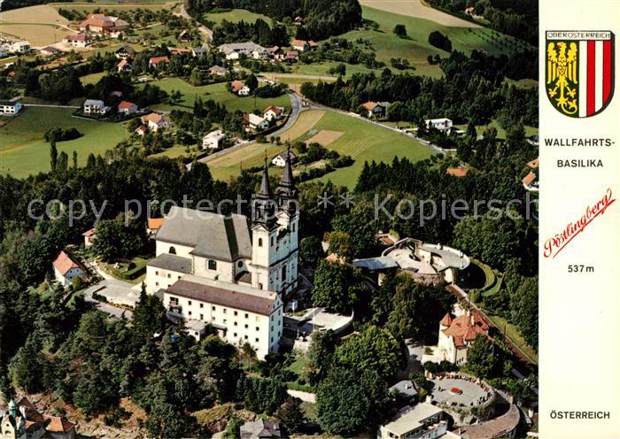 Poestlingberg Wallfahrtsbasilika Fliegeraufnahme