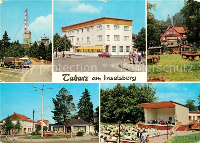 Tabarz Grosser Inselsberg Hotel Tabarzer Hof Waldgaststaette Massemuehle