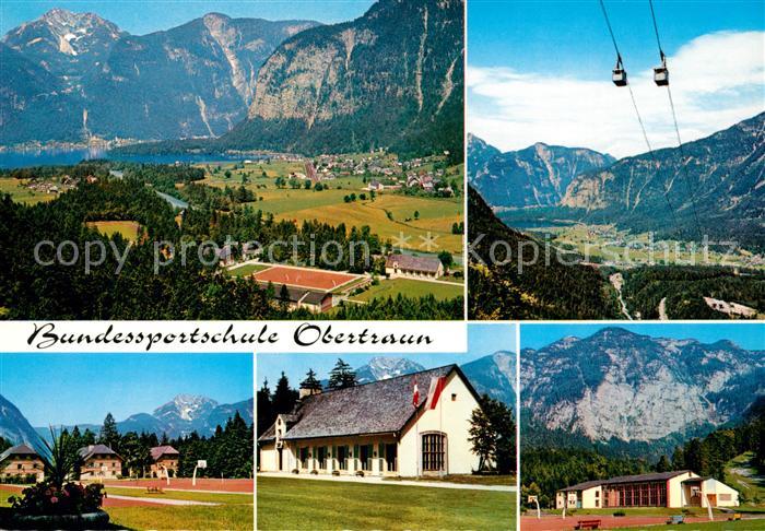 Obertraun Bundessportschule Dachsteinseilbahn Unterkunftshaeuser