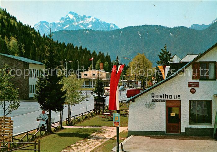 Wurzenpass Rasthaus Bergmann