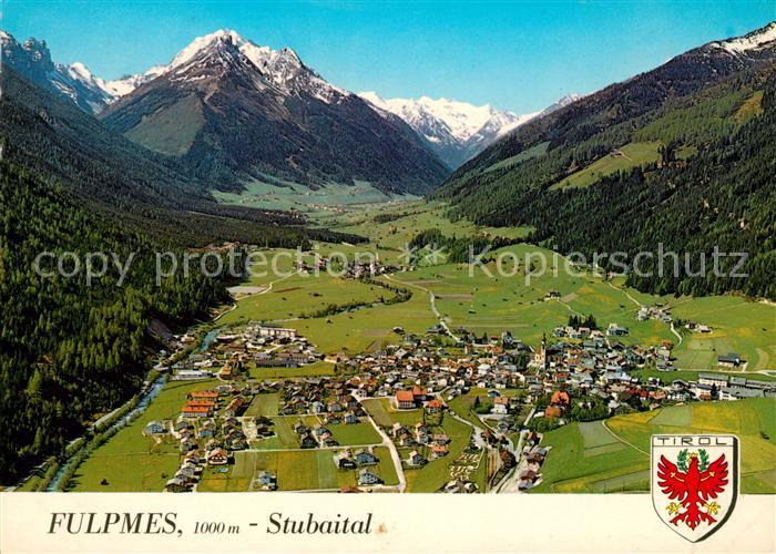 Fulpmes Tirol Fliegeraufnahme