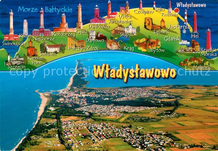 Wladyslawowo Grossendorf Fliegeraufnahme